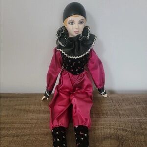PIERROT Doll..'L'Homme" by Roger & Gallet, Paris..18~19 " long ..w/box..